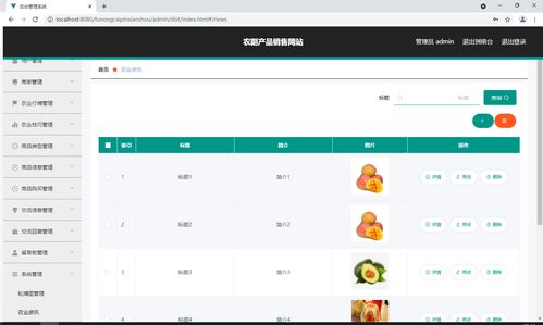 SSM框架在農副產品銷售網站開發中的應用與實踐